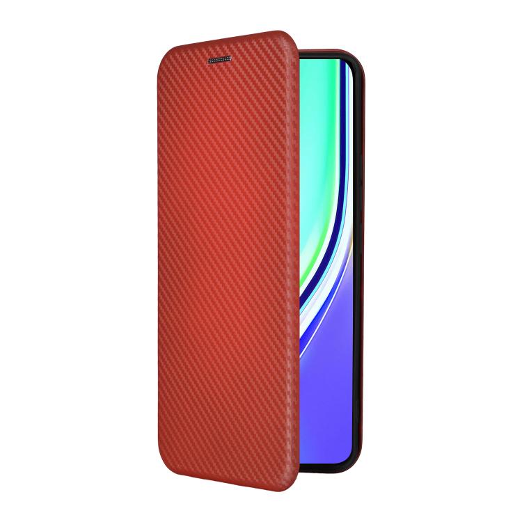 For Realme P3 Pro 5G Carbon Fiber Texture Flip Leather Phone Case