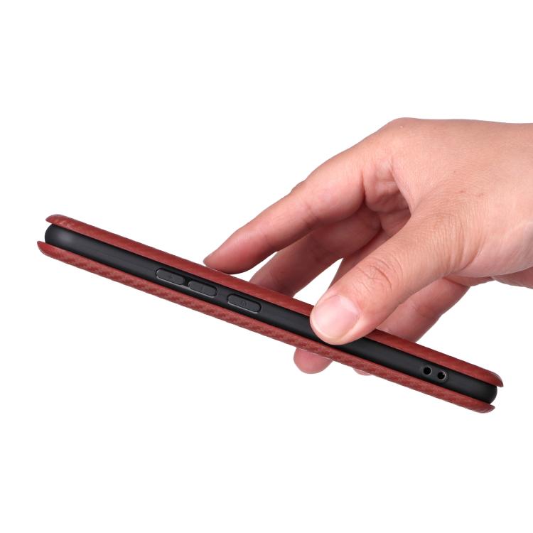 For Realme P3 Pro 5G Carbon Fiber Texture Flip Leather Phone Case