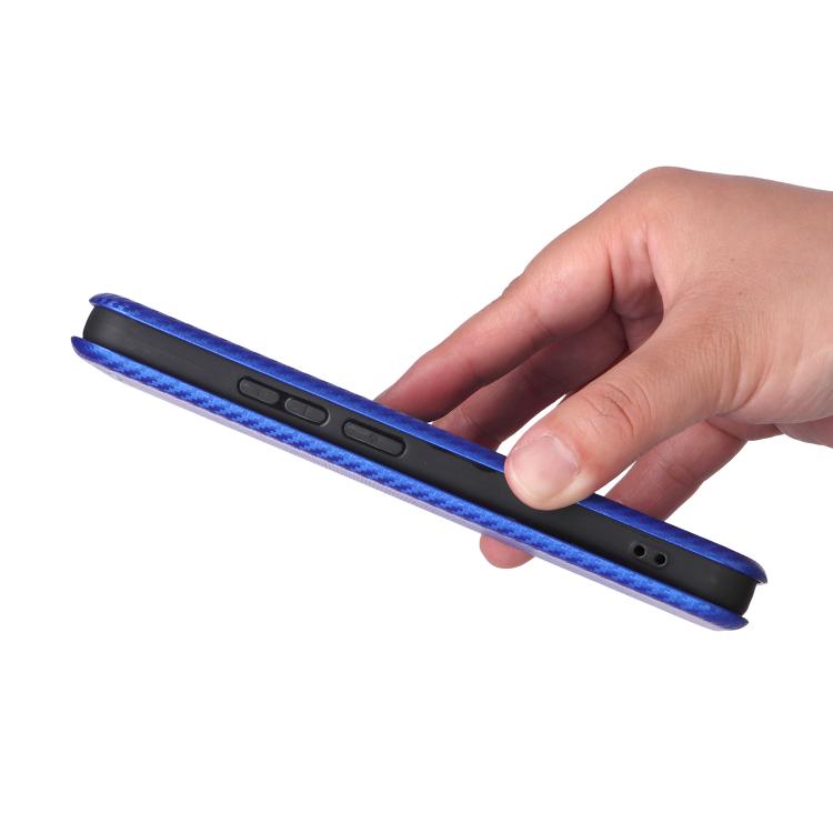 For Realme 14 5G Global Carbon Fiber Texture Flip Leather Phone Case