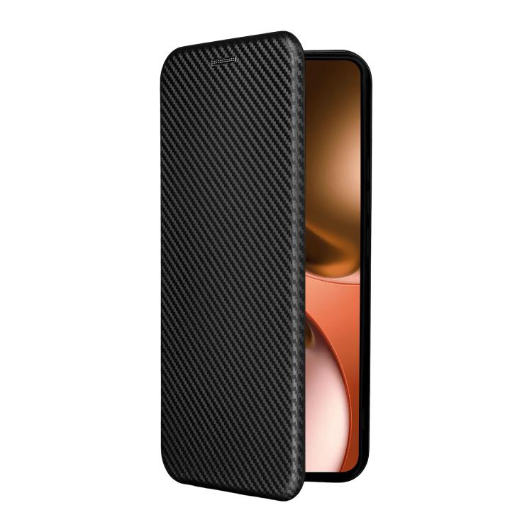 For Realme Neo7x 5G Carbon Fiber Texture Flip Leather Phone Case