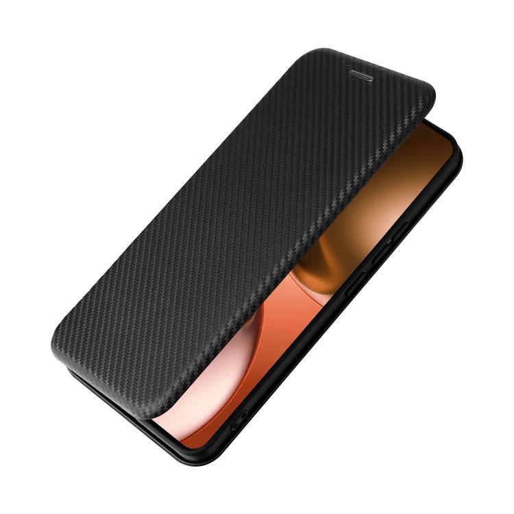 For Realme Neo7x 5G Carbon Fiber Texture Flip Leather Phone Case