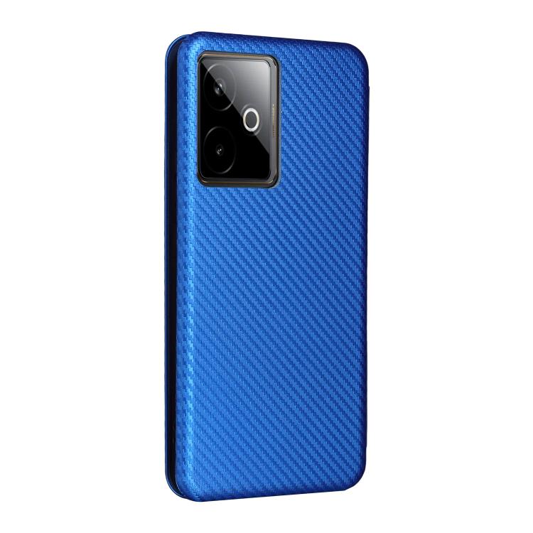 For Realme Neo7x 5G Carbon Fiber Texture Flip Leather Phone Case