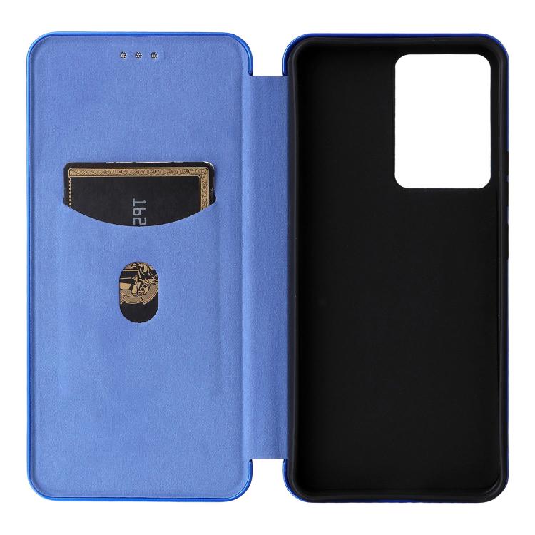 For Realme Neo7x 5G Carbon Fiber Texture Flip Leather Phone Case