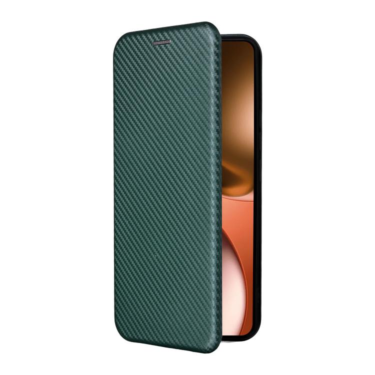 For Realme Neo7x 5G Carbon Fiber Texture Flip Leather Phone Case