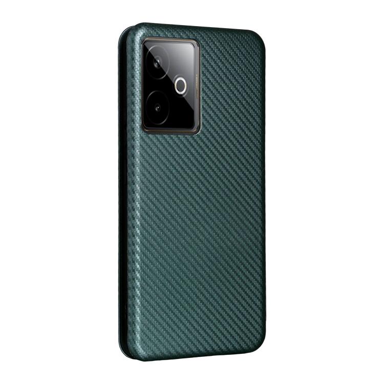 For Realme Neo7x 5G Carbon Fiber Texture Flip Leather Phone Case