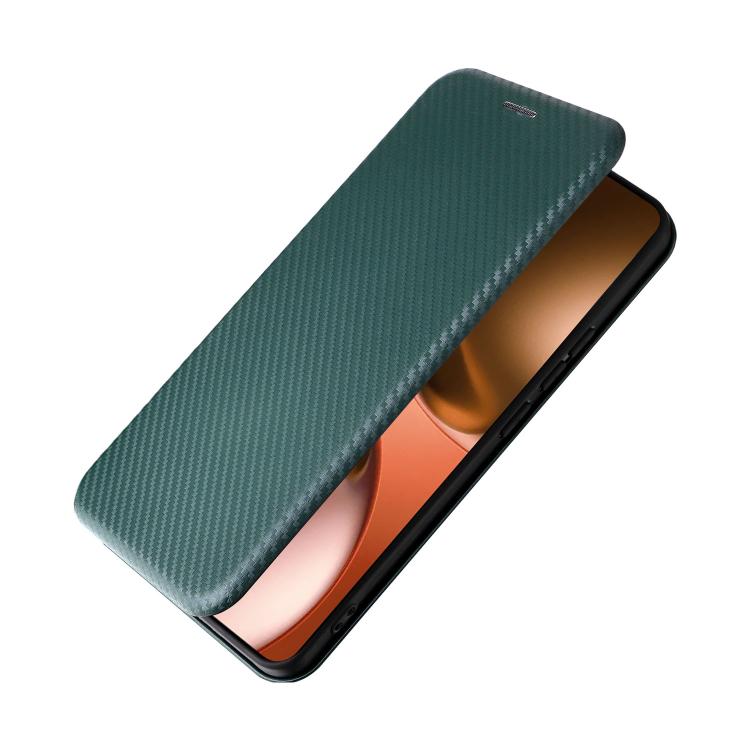 For Realme Neo7x 5G Carbon Fiber Texture Flip Leather Phone Case