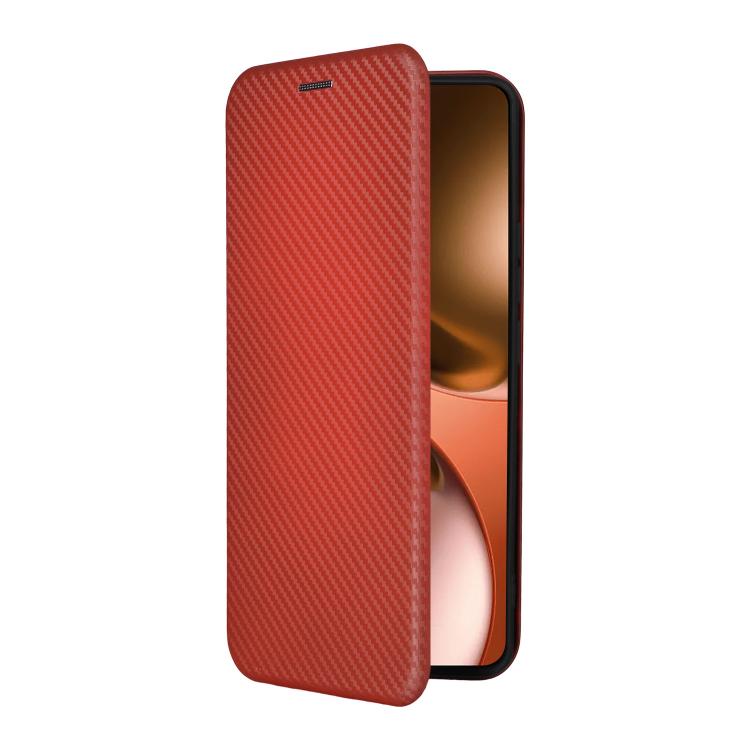 For Realme Neo7x 5G Carbon Fiber Texture Flip Leather Phone Case