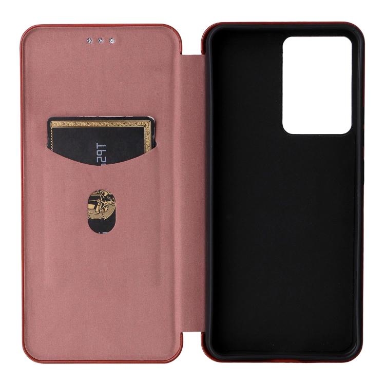 For Realme Neo7x 5G Carbon Fiber Texture Flip Leather Phone Case