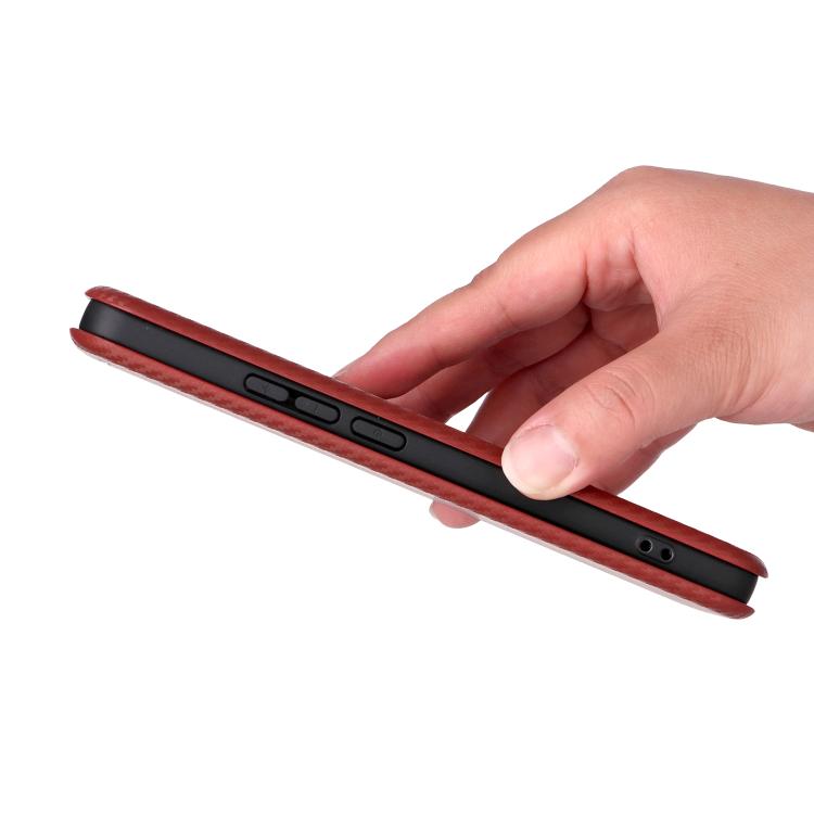 For Realme GT 7 Global Carbon Fiber Texture Flip Leather Phone Case