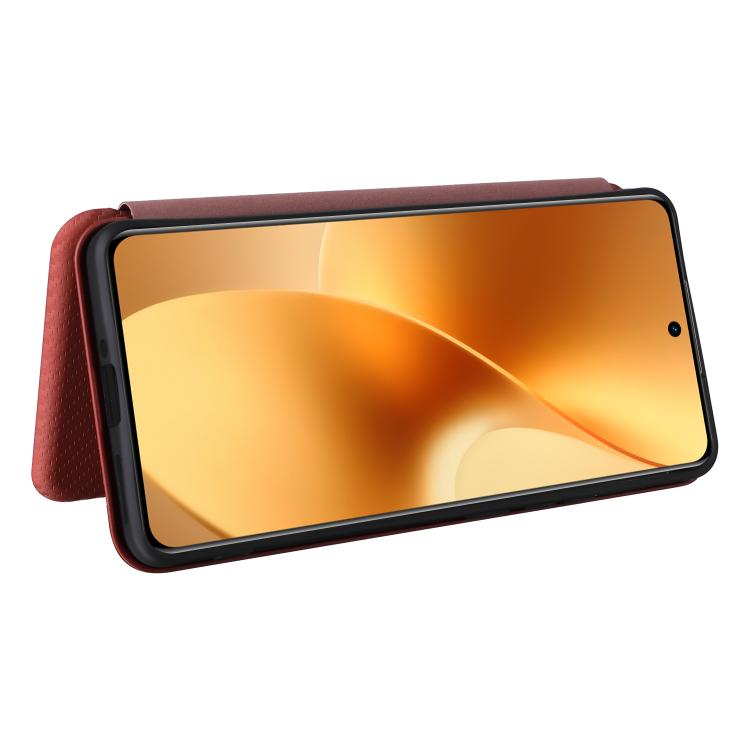 For Realme 15 5G / Realme 15 Pro 5G Carbon Fiber Texture Flip Leather Phone Case