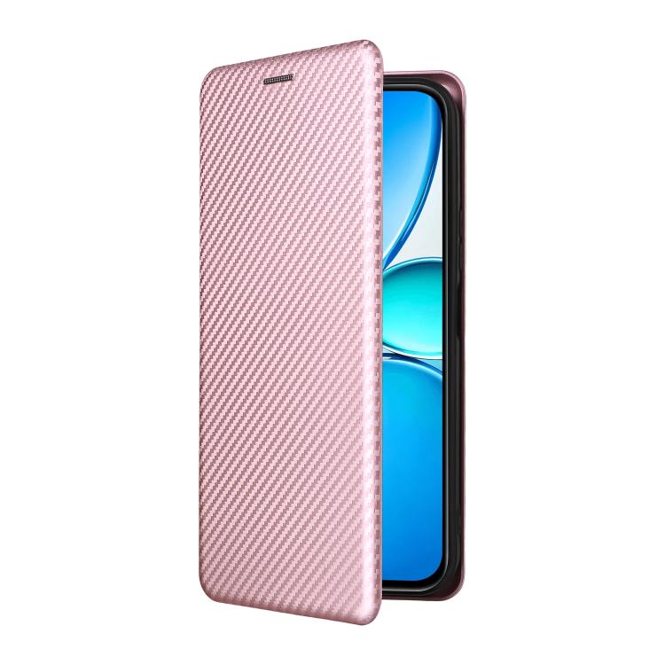 For Realme 15x 5G India / C85 5G Carbon Fiber Texture Flip Leather Phone Case