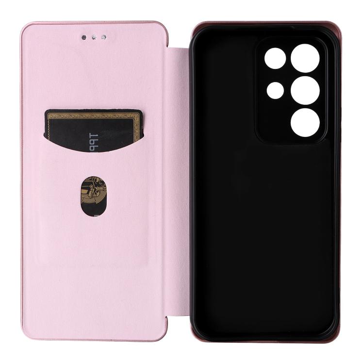 For Realme 15x 5G India / C85 5G Carbon Fiber Texture Flip Leather Phone Case