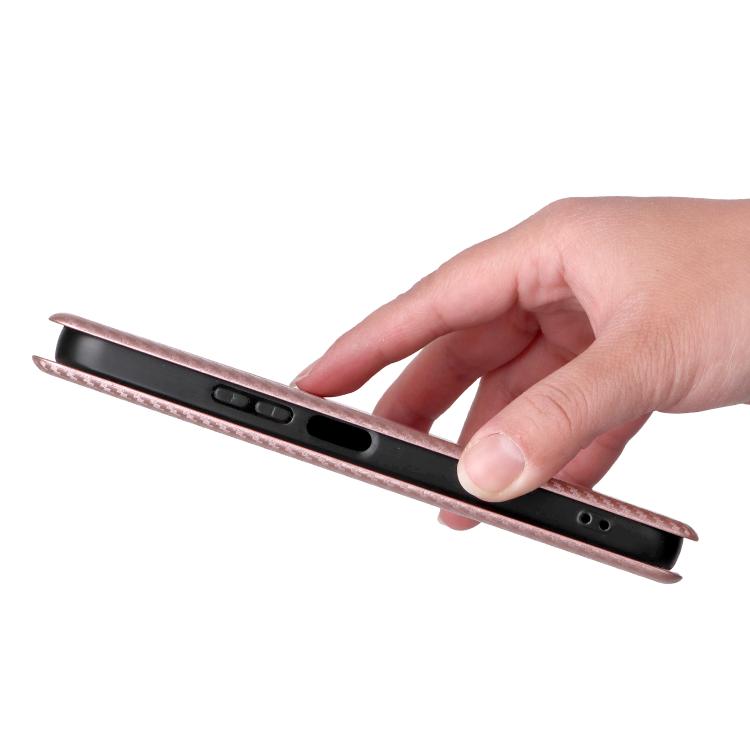 For Realme 15x 5G India / C85 5G Carbon Fiber Texture Flip Leather Phone Case