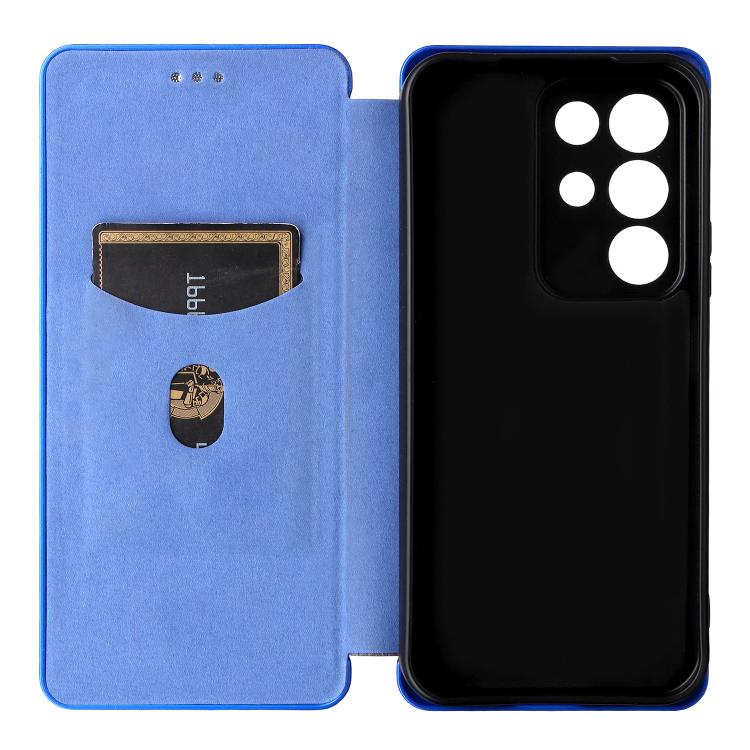 For Realme 15x 5G India / C85 5G Carbon Fiber Texture Flip Leather Phone Case
