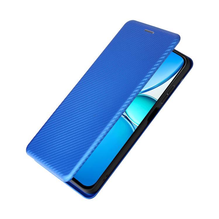 For Realme 15x 5G India / C85 5G Carbon Fiber Texture Flip Leather Phone Case
