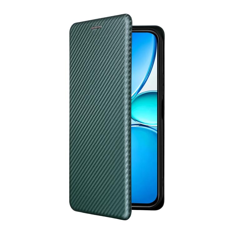 For Realme 15x 5G India / C85 5G Carbon Fiber Texture Flip Leather Phone Case