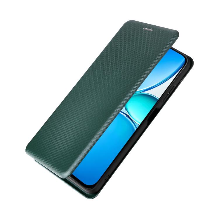 For Realme 15x 5G India / C85 5G Carbon Fiber Texture Flip Leather Phone Case