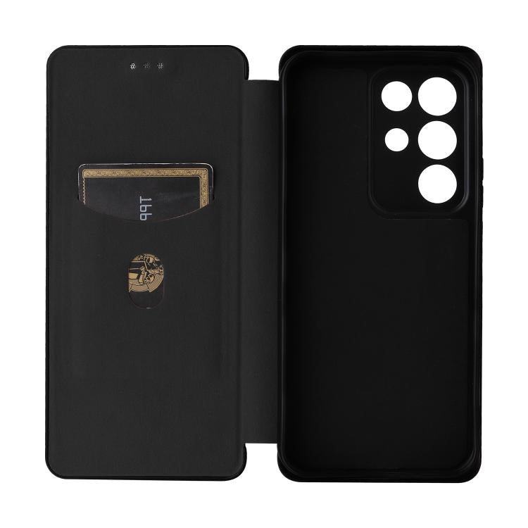 For Realme C85 Pro 4G Carbon Fiber Texture Flip Leather Phone Case