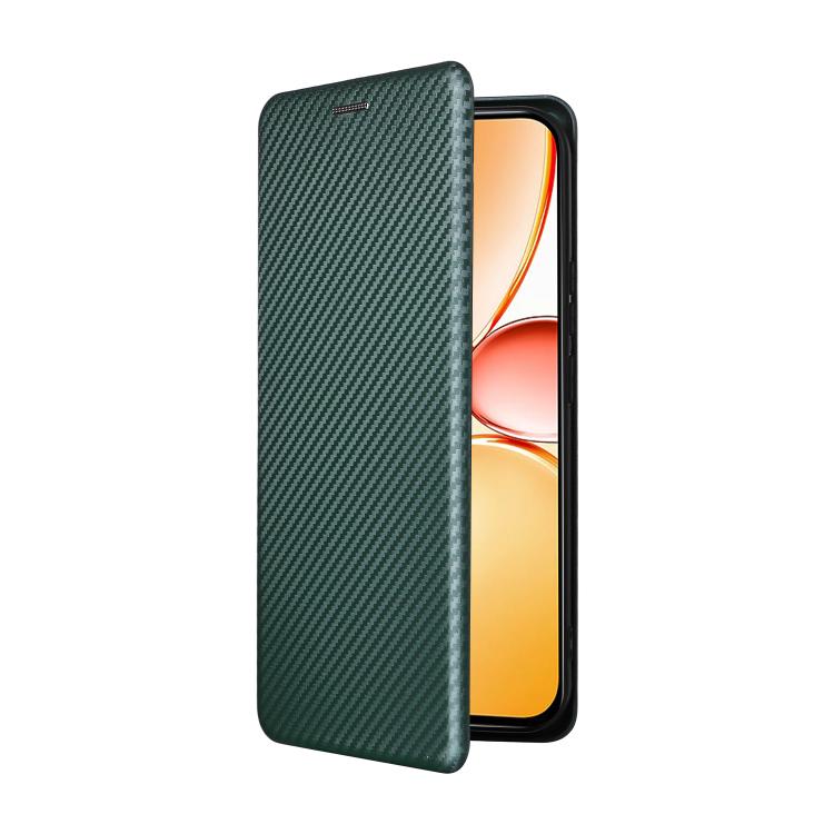 For Realme C85 Pro 4G Carbon Fiber Texture Flip Leather Phone Case