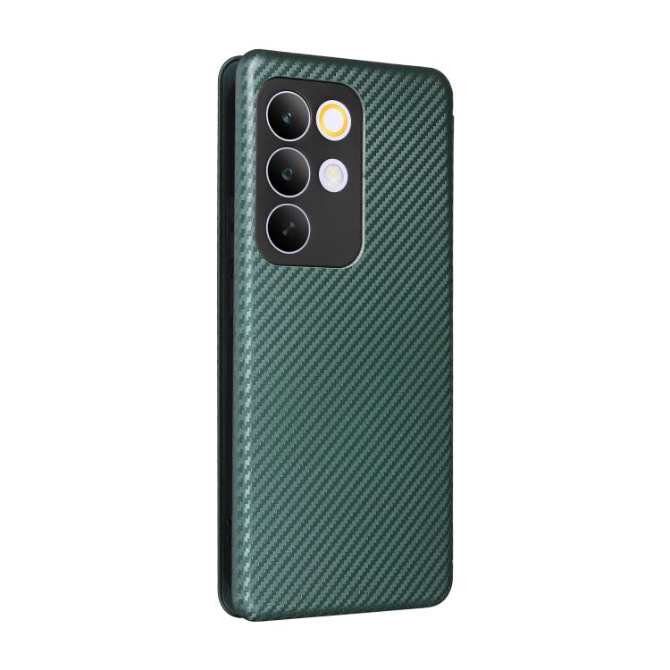 For Realme C85 Pro 4G Carbon Fiber Texture Flip Leather Phone Case