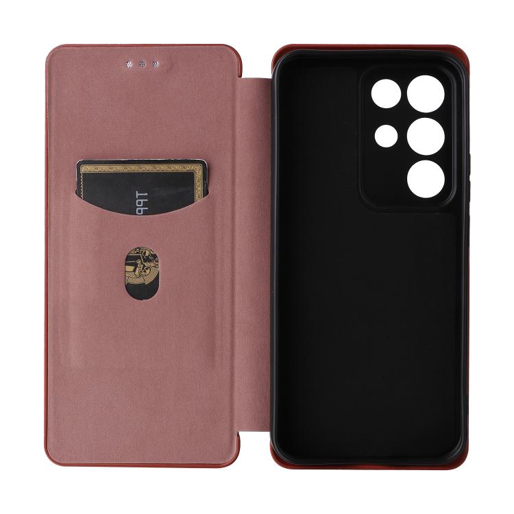 For Realme C85 Pro 4G Carbon Fiber Texture Flip Leather Phone Case