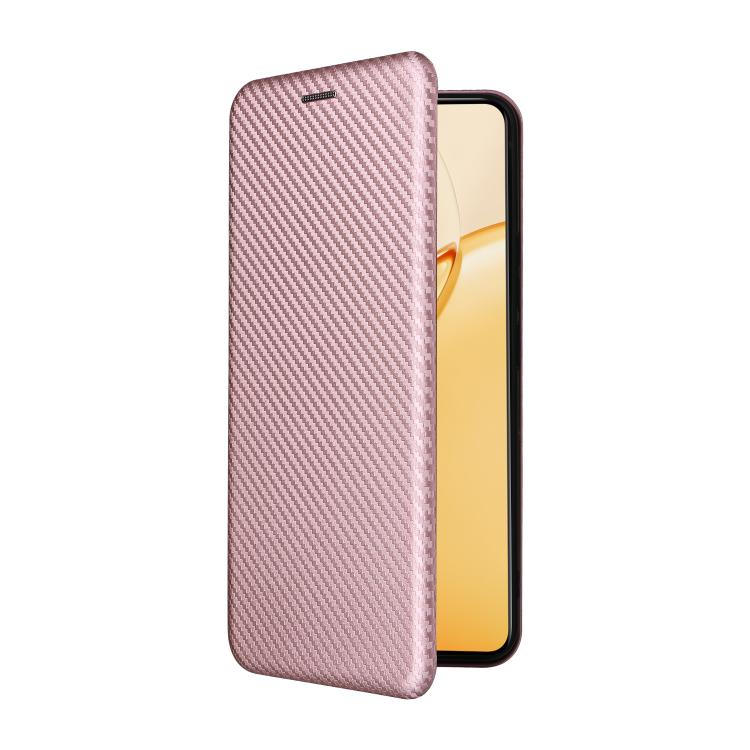 For Realme 16 Pro+ 5G Carbon Fiber Texture Flip Leather Phone Case