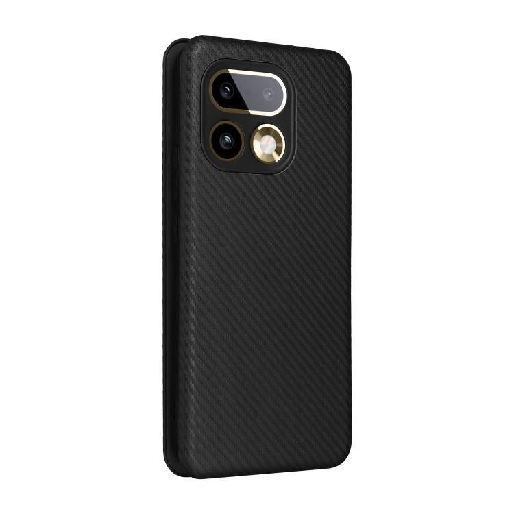 For Realme 16 Pro+ 5G Carbon Fiber Texture Flip Leather Phone Case
