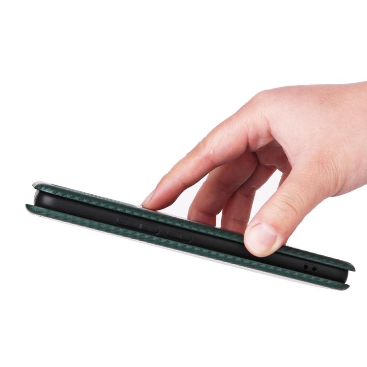 For Realme 16 Pro+ 5G Carbon Fiber Texture Flip Leather Phone Case