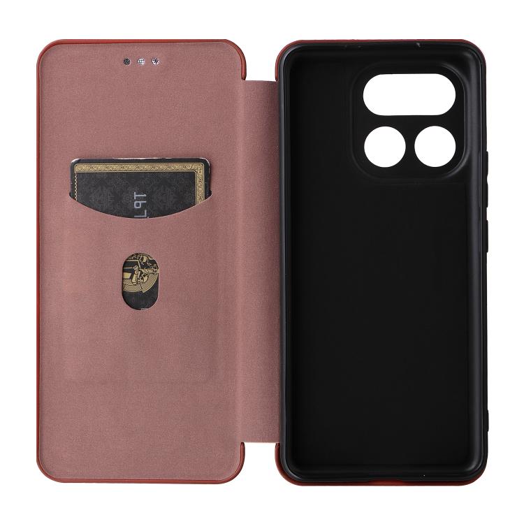 For Realme 16 Pro+ 5G Carbon Fiber Texture Flip Leather Phone Case