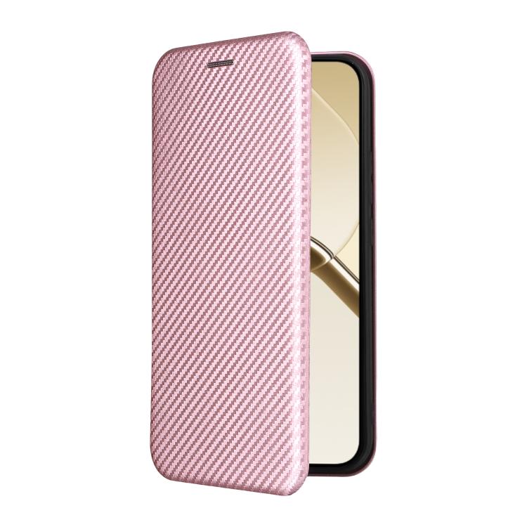 For Realme 16 5G Carbon Fiber Texture Flip Leather Phone Case