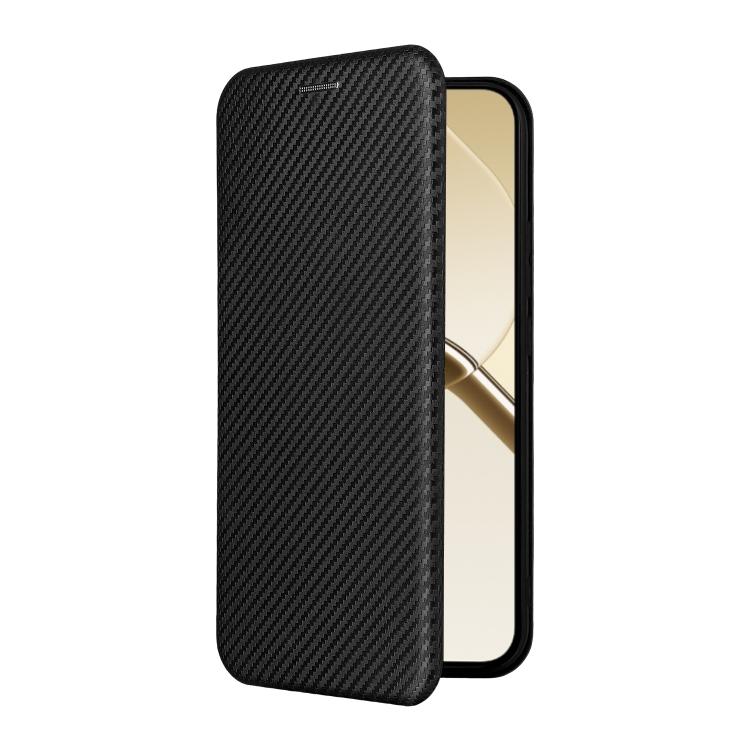 For Realme 16 5G Carbon Fiber Texture Flip Leather Phone Case