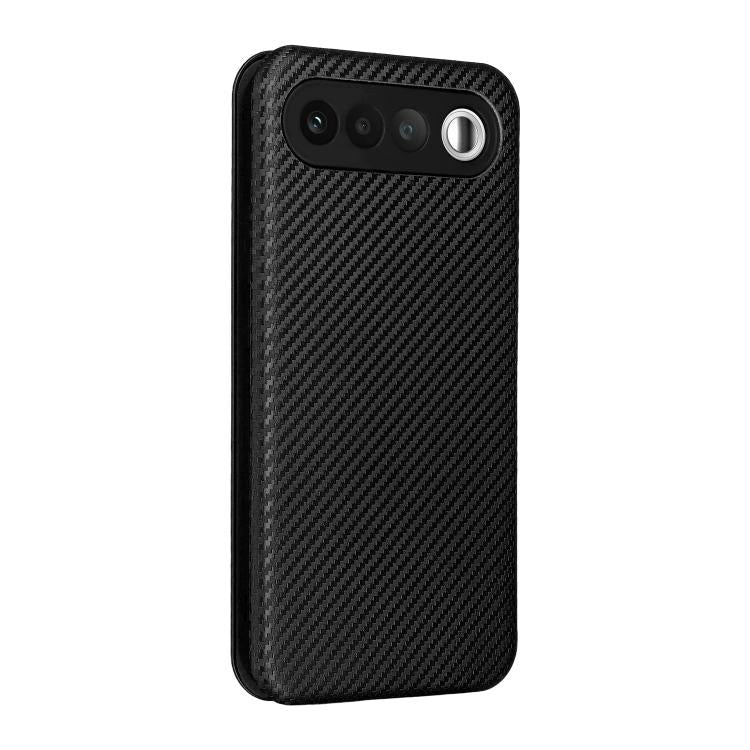 For Realme 16 5G Carbon Fiber Texture Flip Leather Phone Case