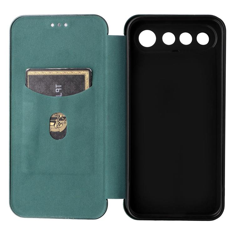 For Realme 16 5G Carbon Fiber Texture Flip Leather Phone Case