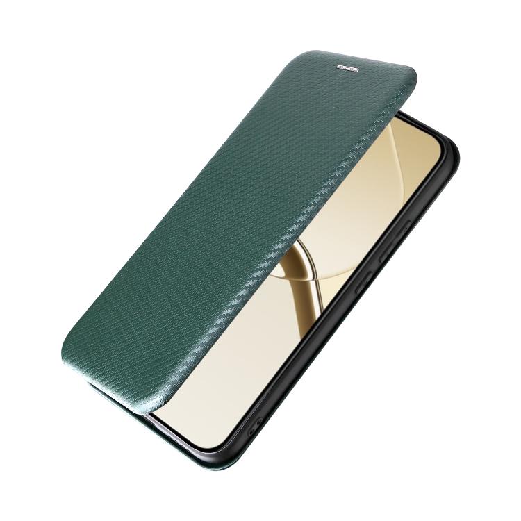 For Realme 16 5G Carbon Fiber Texture Flip Leather Phone Case