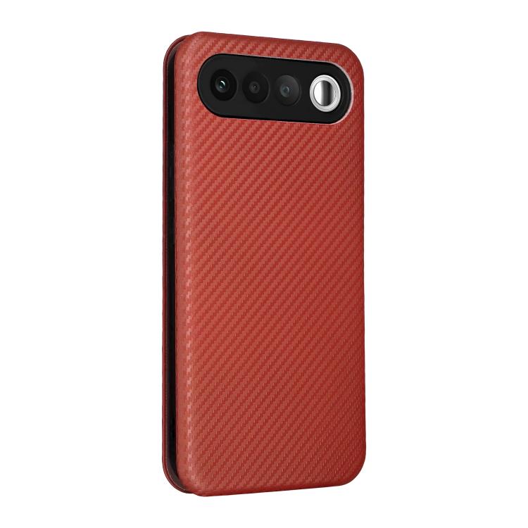 For Realme 16 5G Carbon Fiber Texture Flip Leather Phone Case