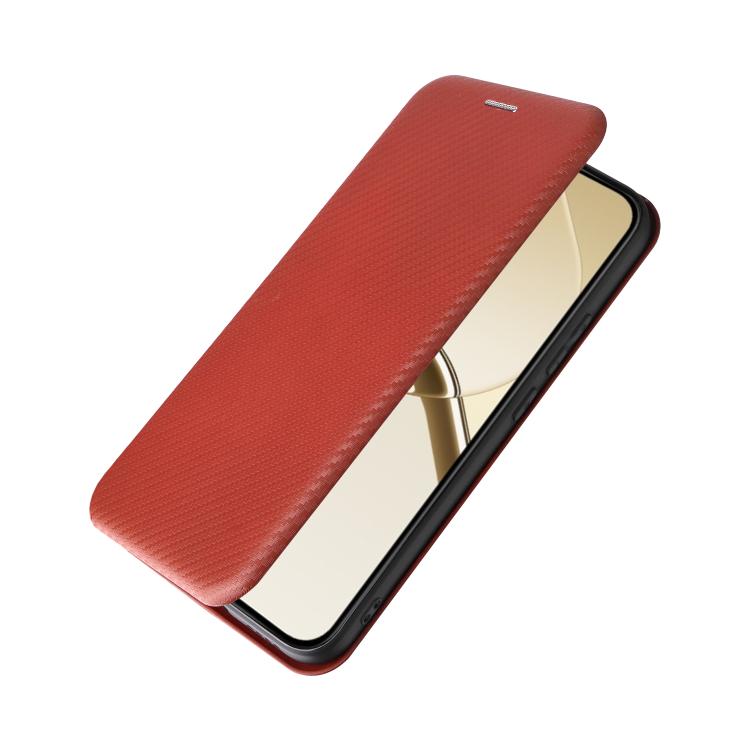 For Realme 16 5G Carbon Fiber Texture Flip Leather Phone Case