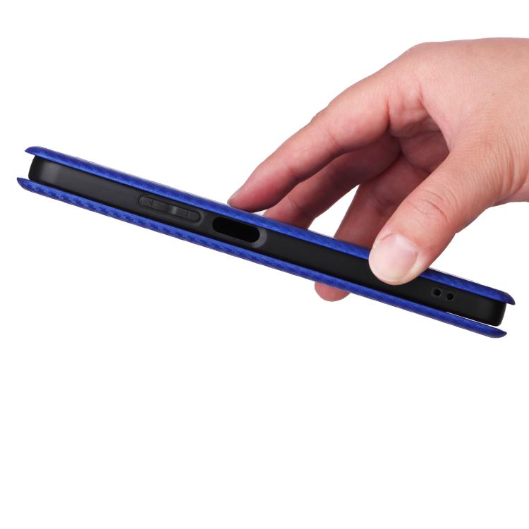 For Realme Note 80 4G Carbon Fiber Texture Flip Leather Phone Case