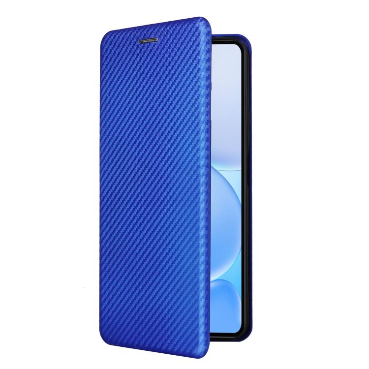 For Realme Note 80 4G Carbon Fiber Texture Flip Leather Phone Case