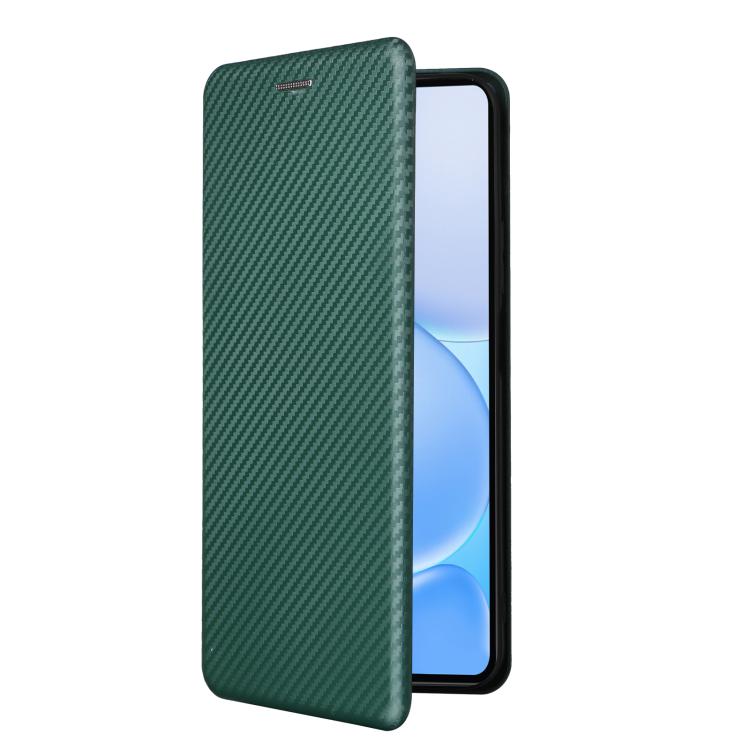 For Realme Note 80 4G Carbon Fiber Texture Flip Leather Phone Case