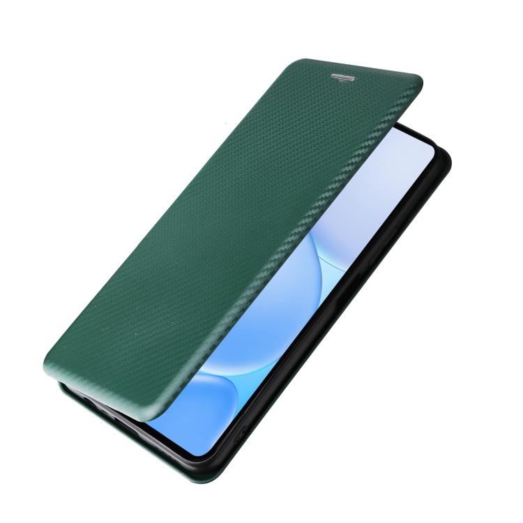 For Realme Note 80 4G Carbon Fiber Texture Flip Leather Phone Case