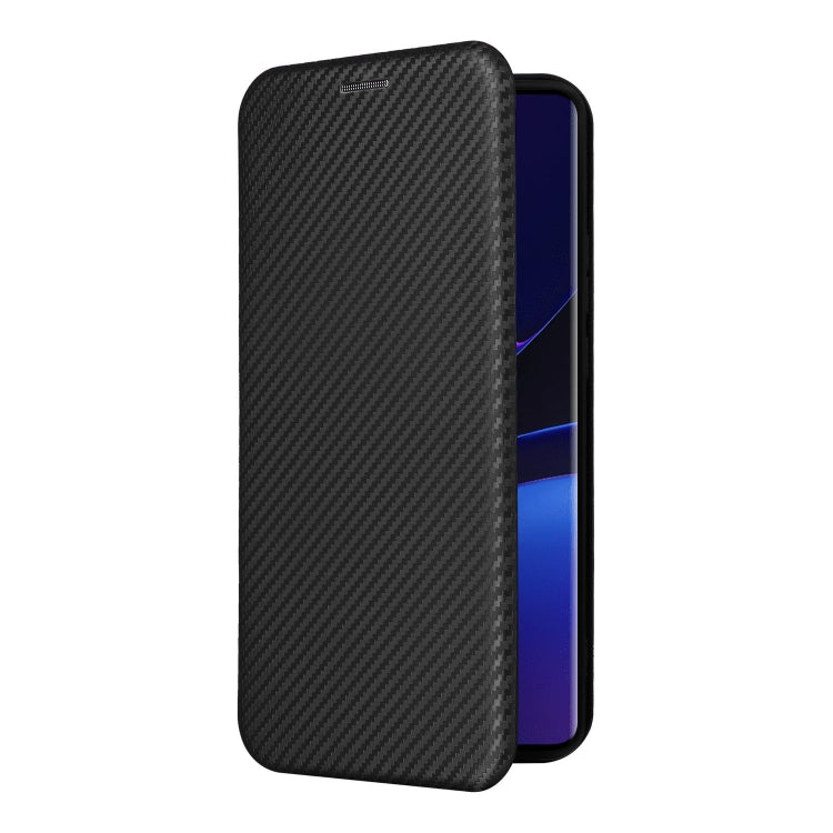 For Motorola Edge 40 Carbon Fiber Texture Flip Leather Phone Case