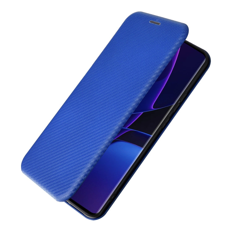 For Motorola Edge 40 Carbon Fiber Texture Flip Leather Phone Case