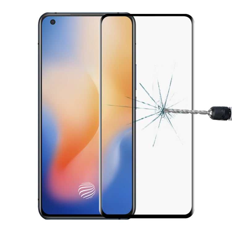 For Vivo X50 3D Curved Edge Full Screen Tempered Glass Film