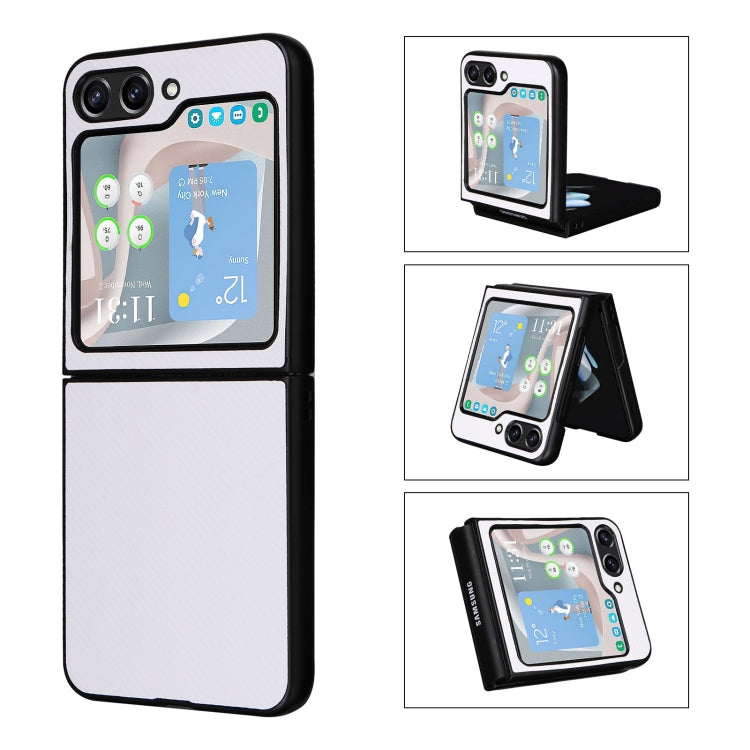 For Samsung Galaxy Z Flip5 5G PU Leather PC Phone Case