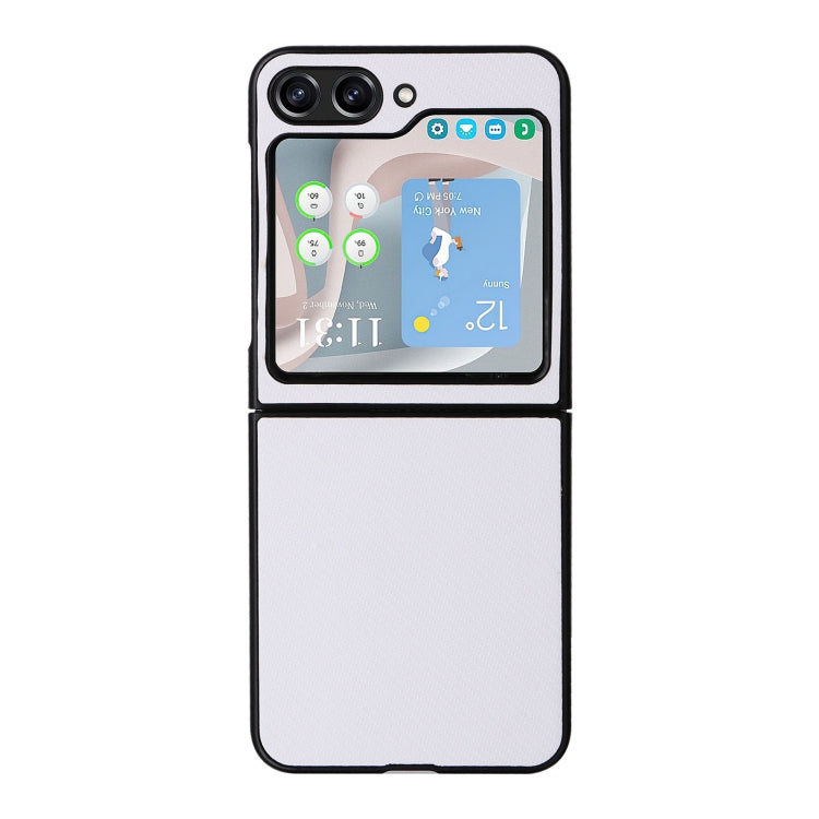 For Samsung Galaxy Z Flip5 5G PU Leather PC Phone Case