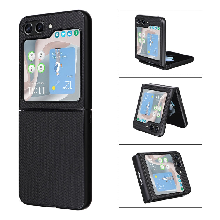 For Samsung Galaxy Z Flip5 5G PU Leather PC Phone Case