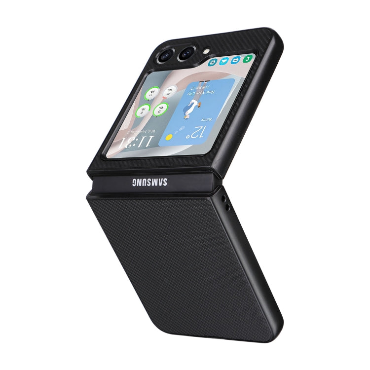 For Samsung Galaxy Z Flip5 5G PU Leather PC Phone Case