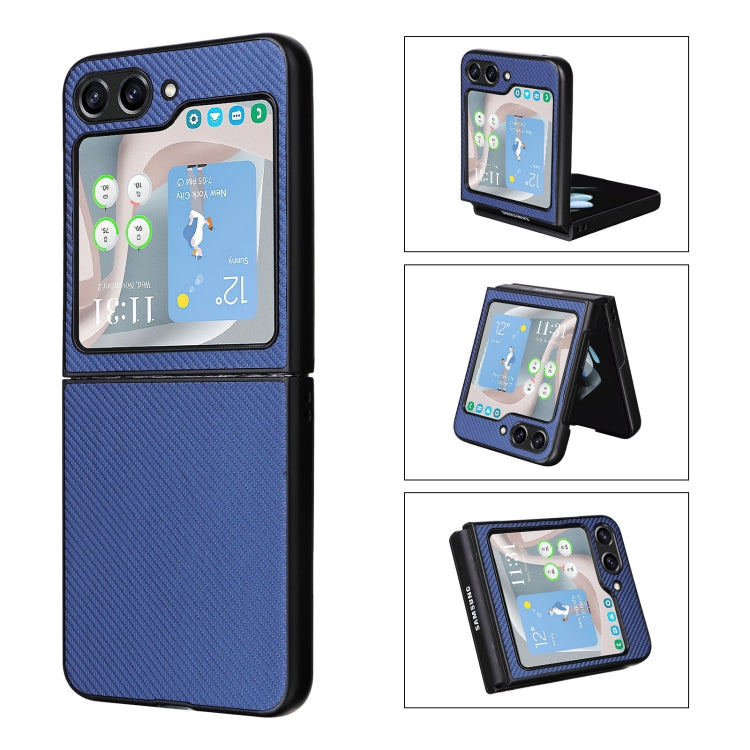For Samsung Galaxy Z Flip5 5G PU Leather PC Phone Case