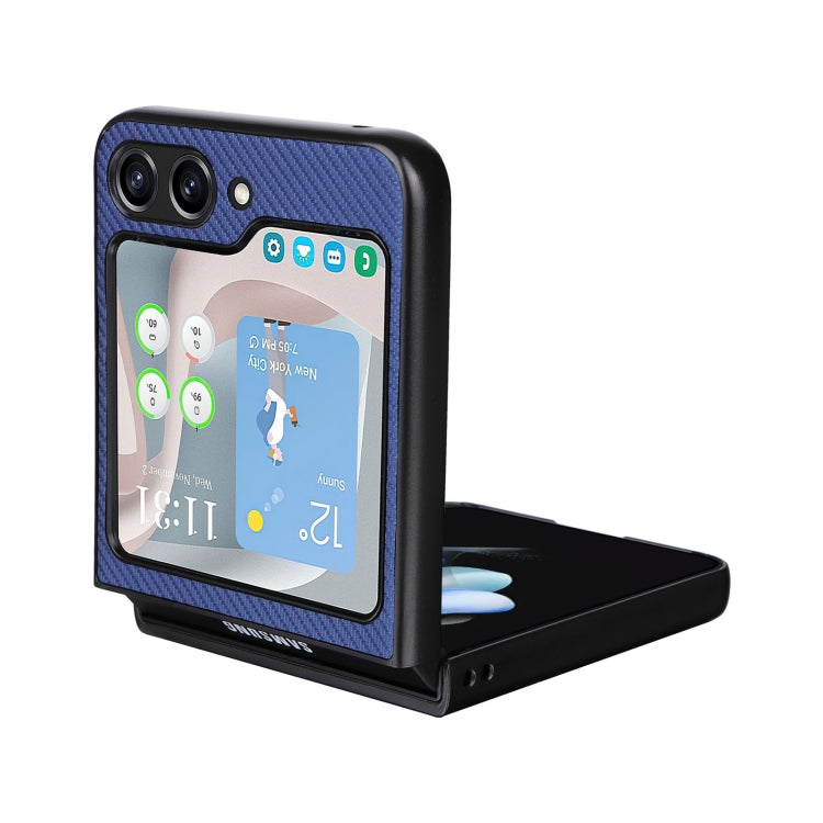 For Samsung Galaxy Z Flip5 5G PU Leather PC Phone Case