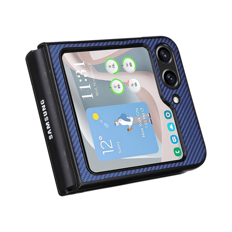 For Samsung Galaxy Z Flip5 5G PU Leather PC Phone Case